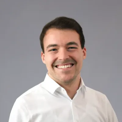 Porträt von Daniel Muffler, CTO von OriginStamp