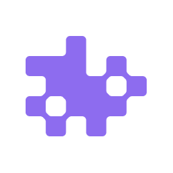 Farbenfrohe abstrakte geometrische Elemente mit lebendigen Formen und Mustern