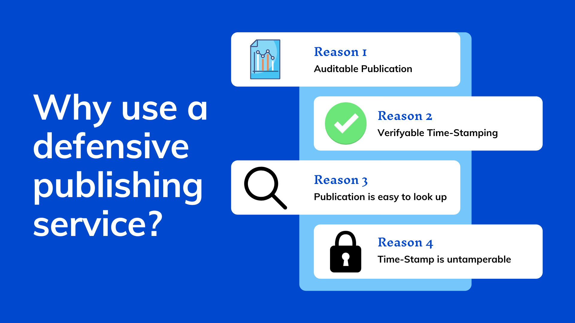 advantages defensive publishing platforms