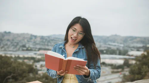 Woman reading