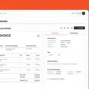 OriginVault dashboard with AI assistant analyzing ERP purchase orders for compliance verification