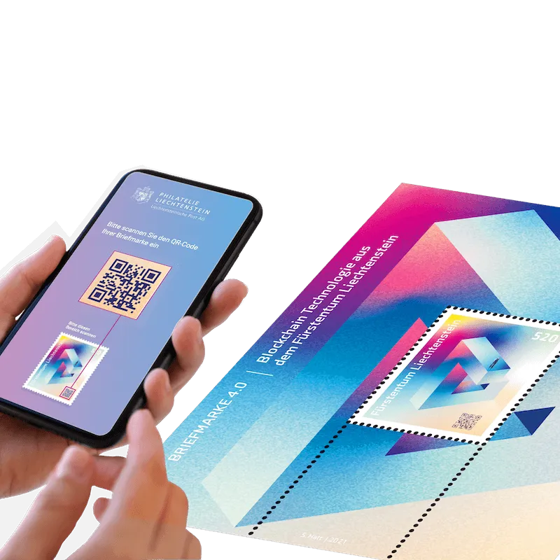 Erste Kryptobriefmarke aus Liechtenstein