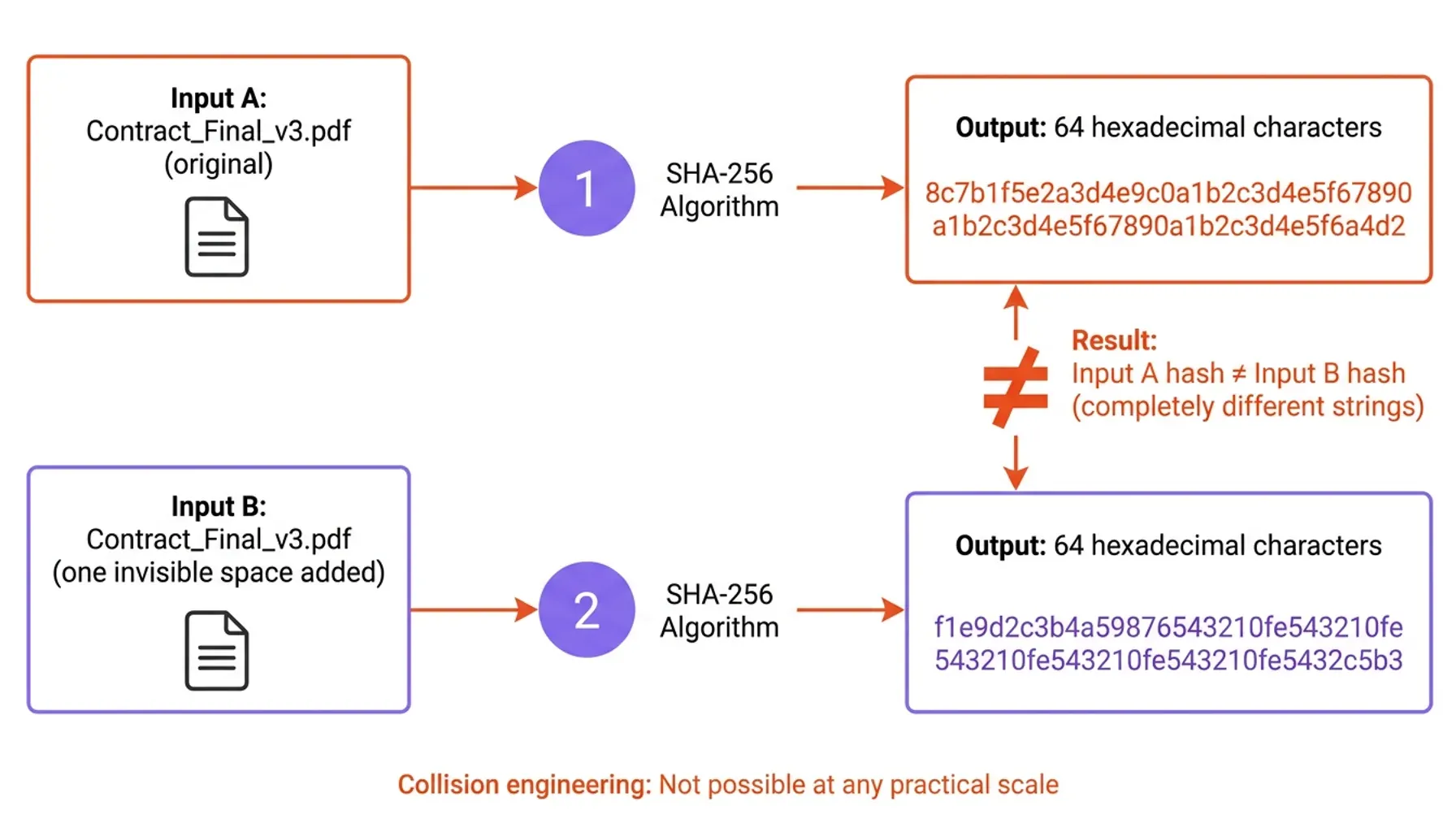 Chart of tamper-proof records comparing risks and safeguards for immutable digital documents